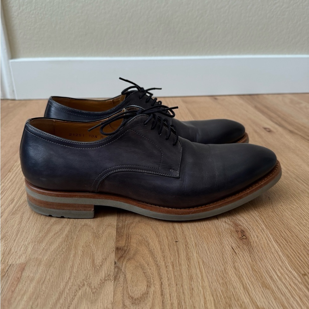 Magnanni Flex Bolsena II Leather Derby Shoes Men’s Size 10.5